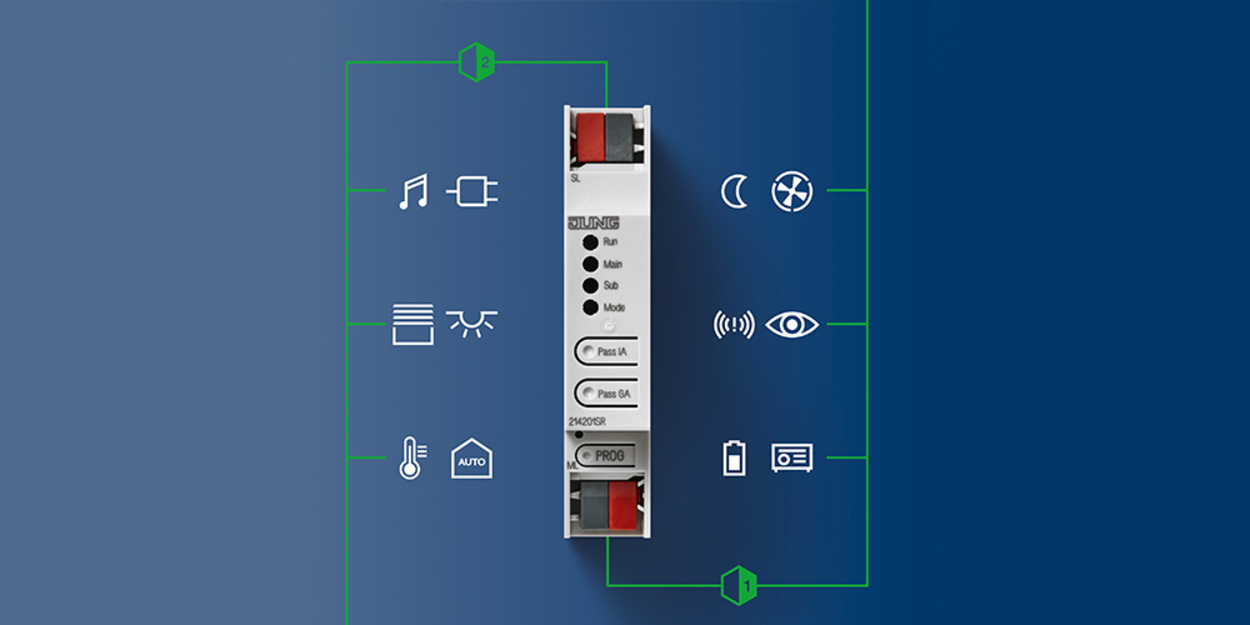 KNX Bereichs- und Linienkoppler bei Christian Wylezol Elektroinstallation in Rosenheim