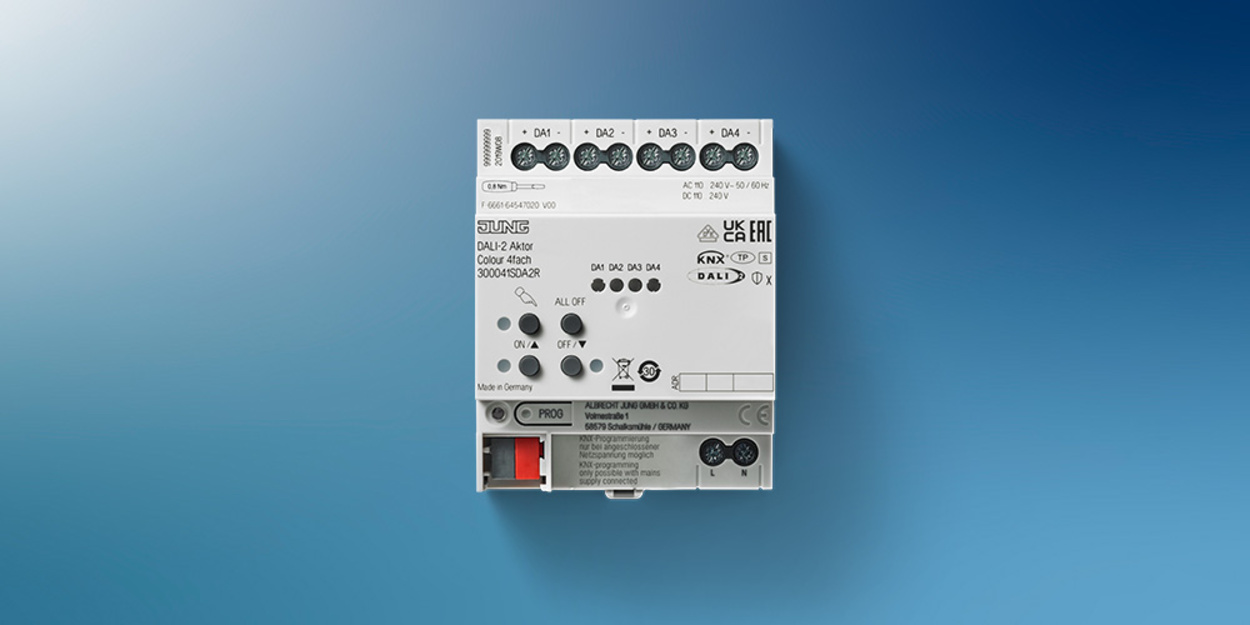 KNX DALI 2 Gateway Colour bei Christian Wylezol Elektroinstallation in Rosenheim